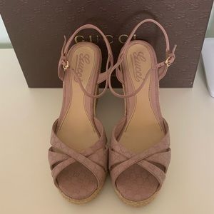 Authentic Gucci wedges